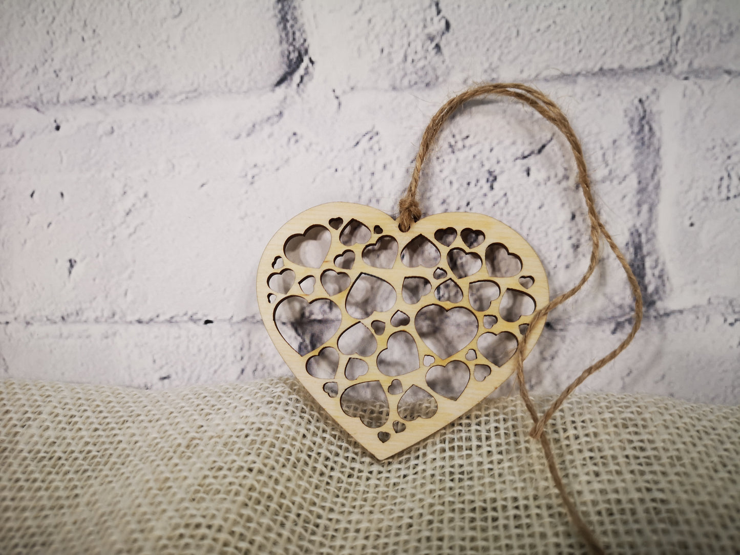 Laser Cut Wooden Christmas Tree Baubles #3