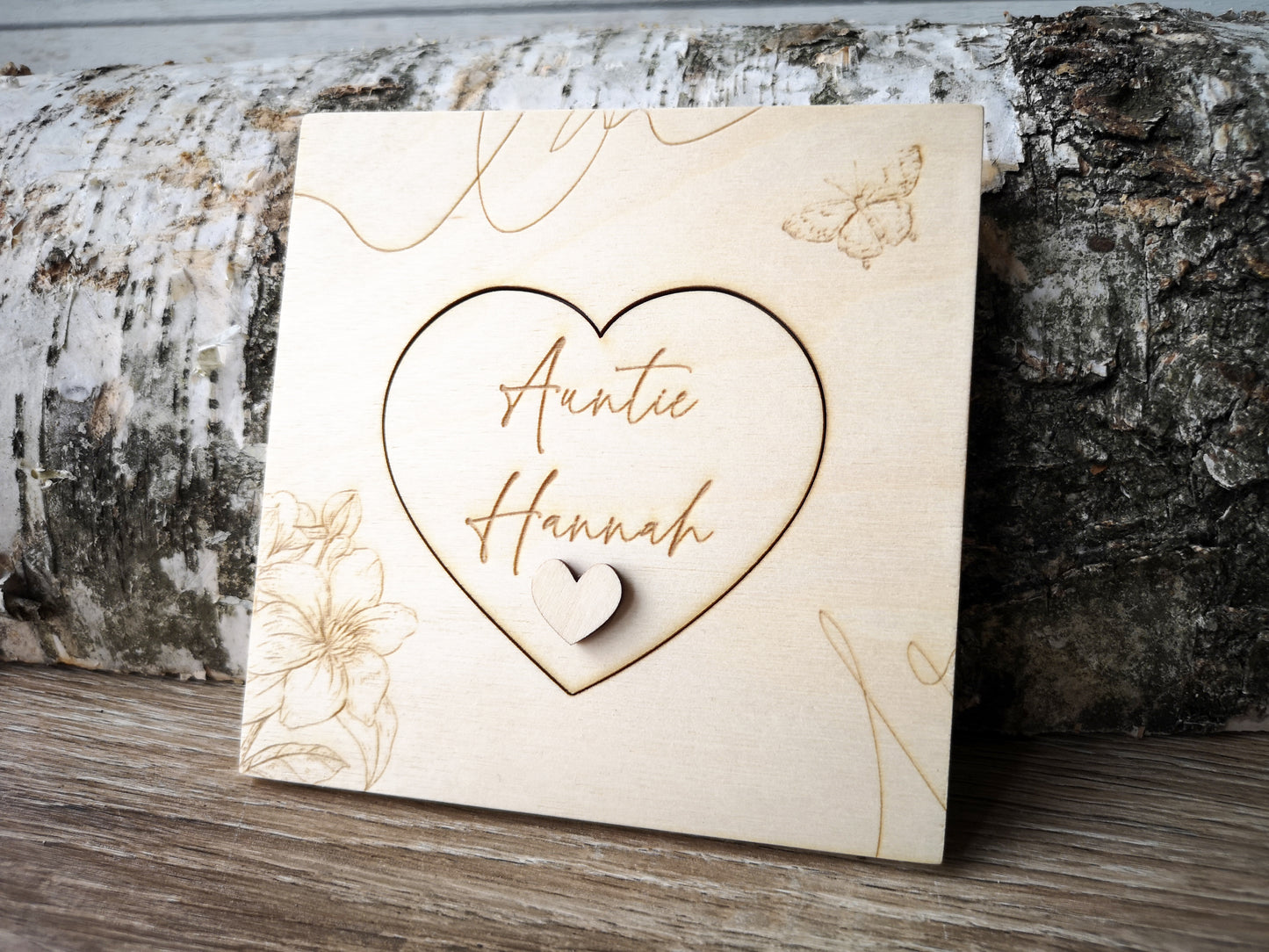 Godparents Invitation - Godmother Godfather Ask - Butterfly