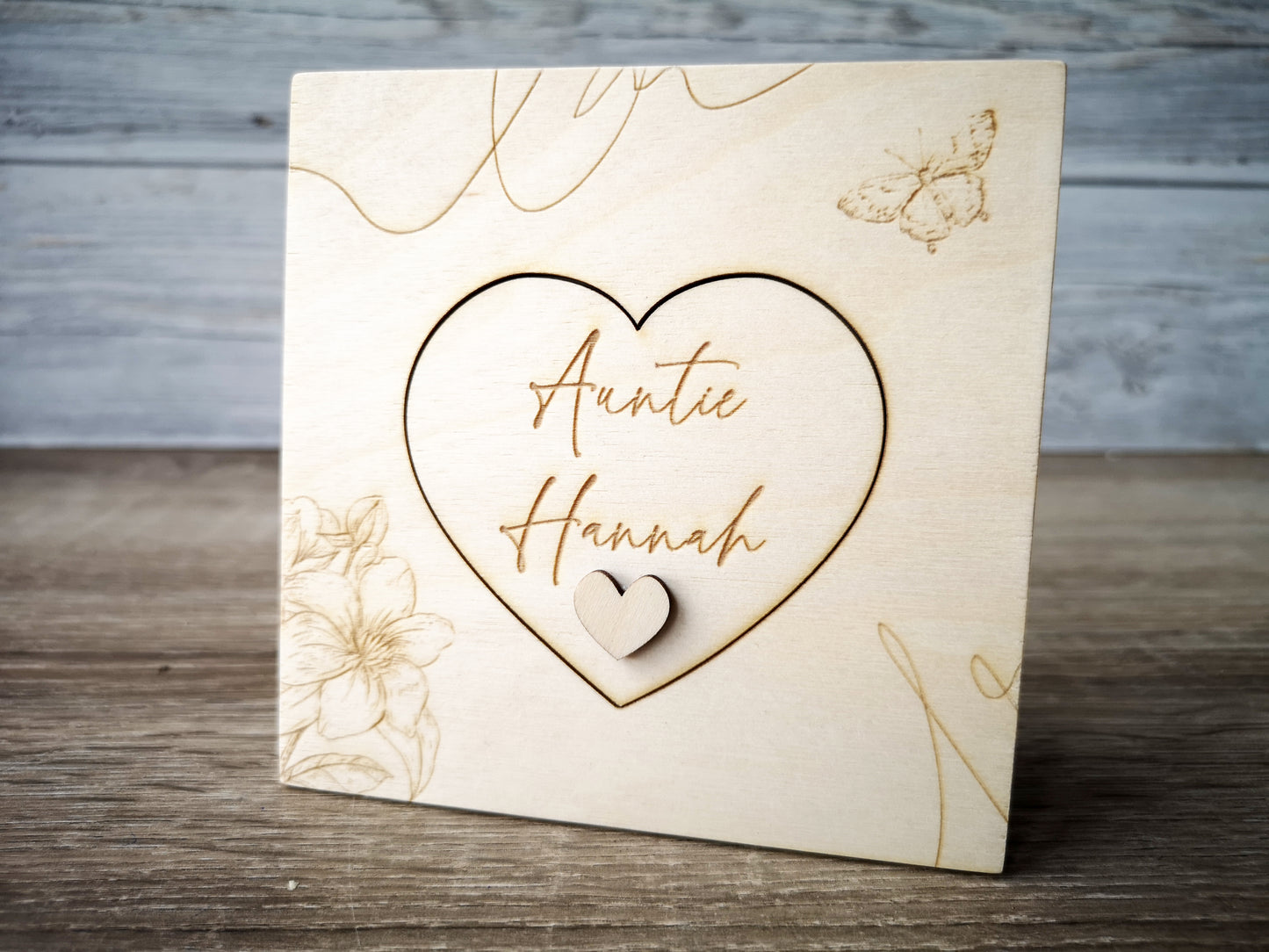 Godparents Invitation - Godmother Godfather Ask - Butterfly