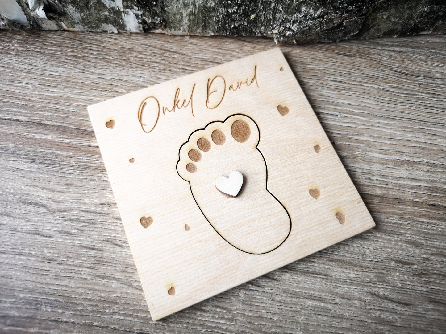 Godparents Invitation - Godmother Godfather Ask - Foot 2