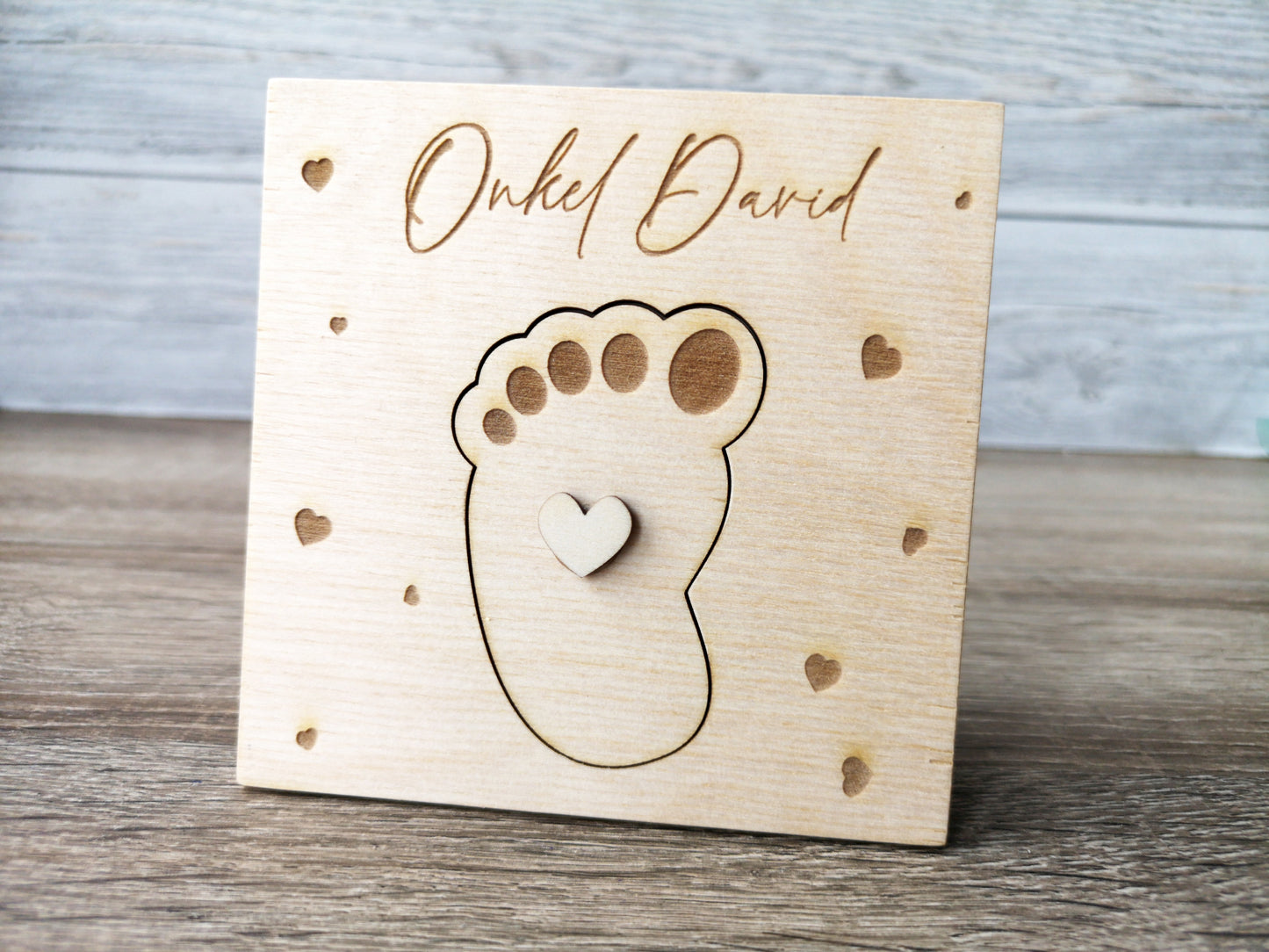 Godparents Invitation - Godmother Godfather Ask - Foot 2