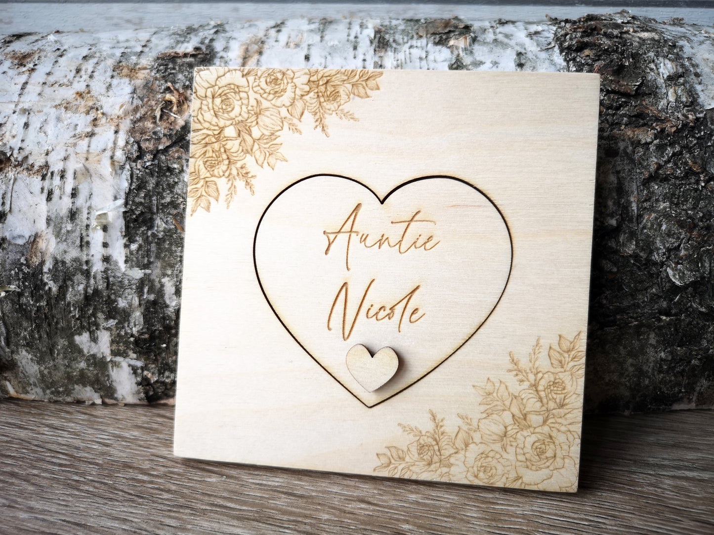 Godparents Invitation - Godmother Godfather Ask - Floral