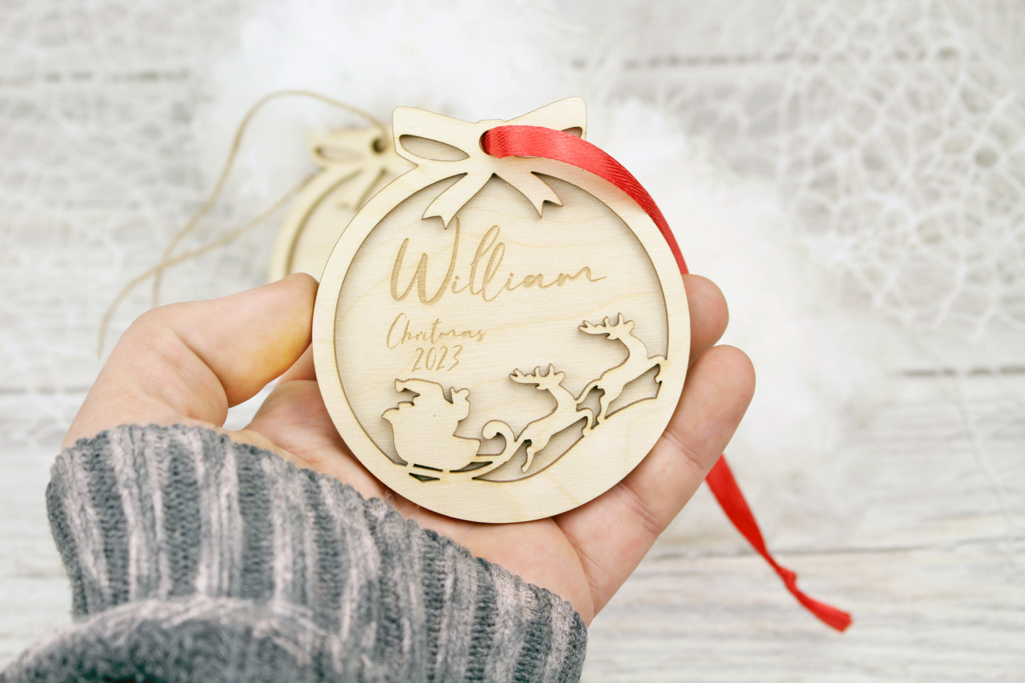 Santa Claus - Personalized Christmas Tree Baubles