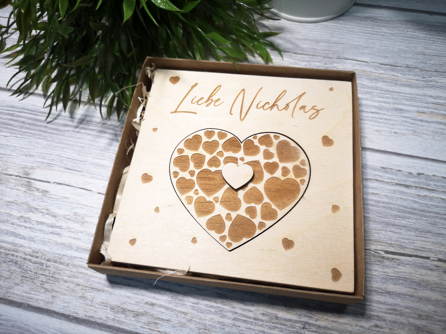 Godparents Invitation - Godmother Godfather Ask - Hearts