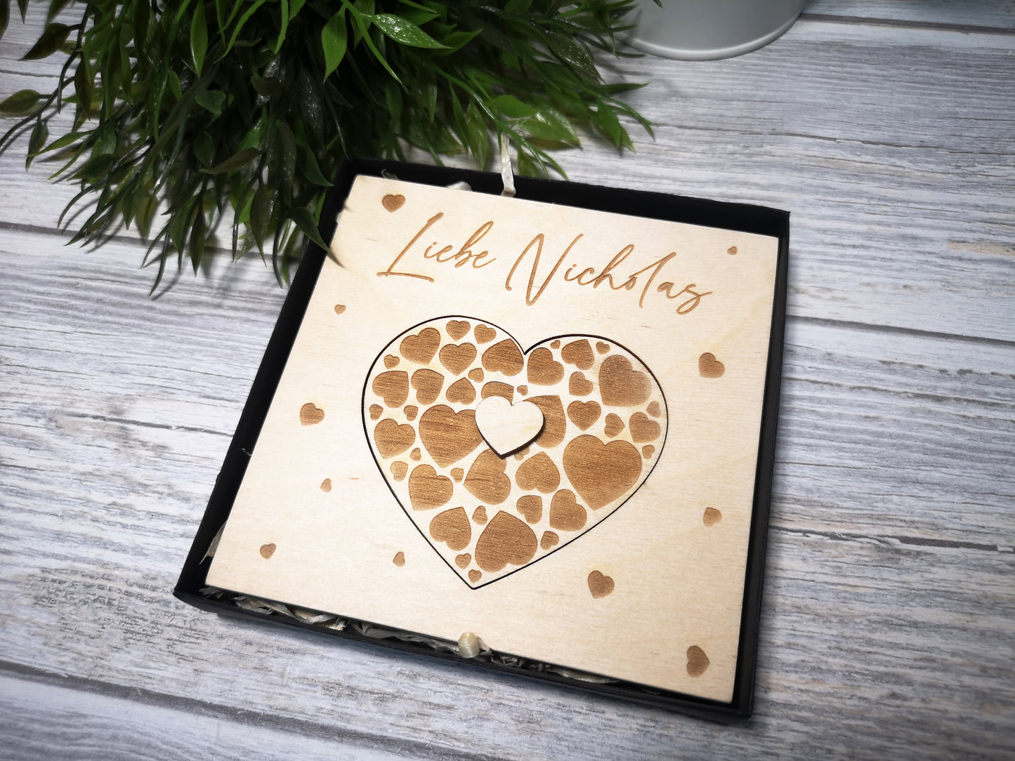 Godparents Invitation - Godmother Godfather Ask - Hearts