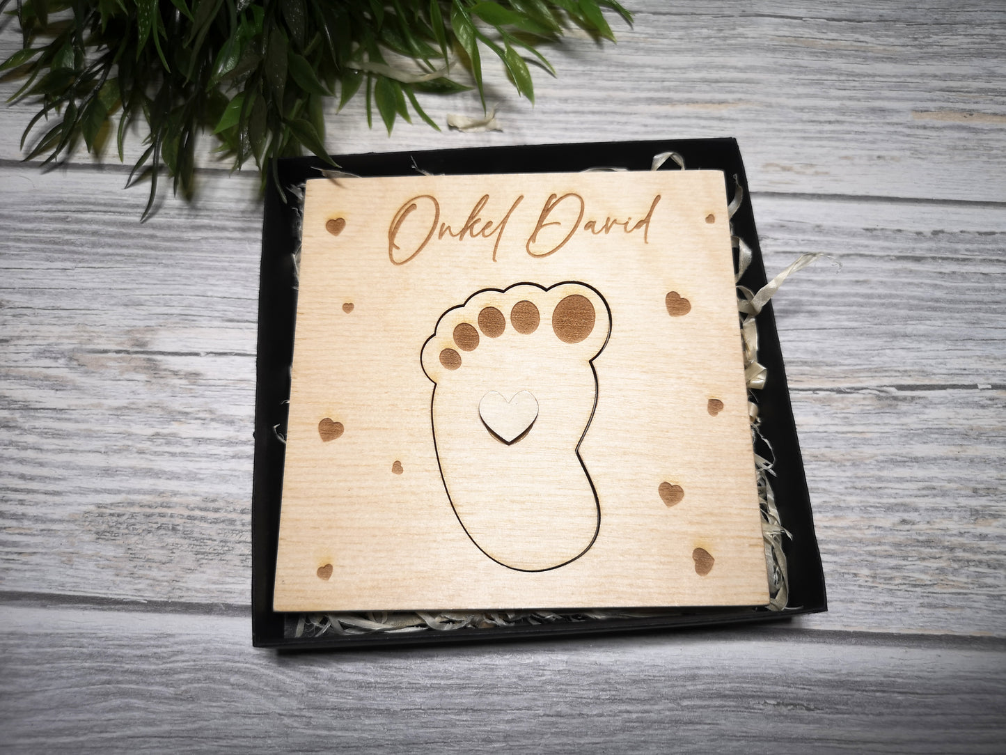 Godparents Invitation - Godmother Godfather Ask - Foot 2
