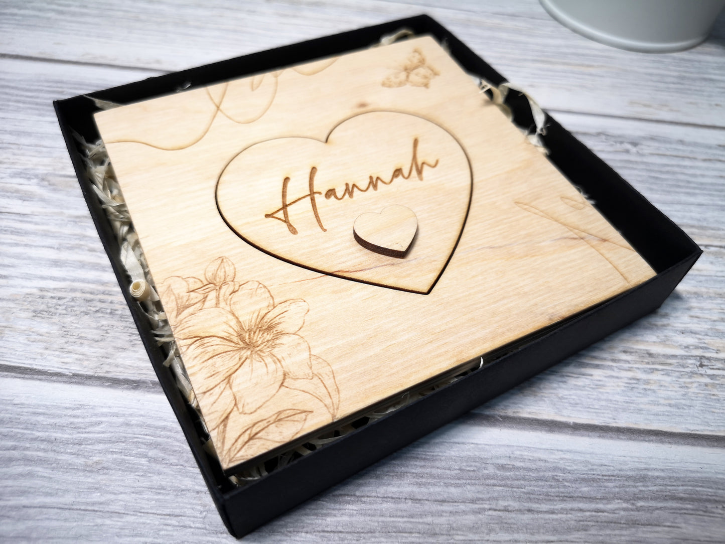 Will you be my Bridesmaid / Maid of Honor Proposal - Wooden Engraved Card #6